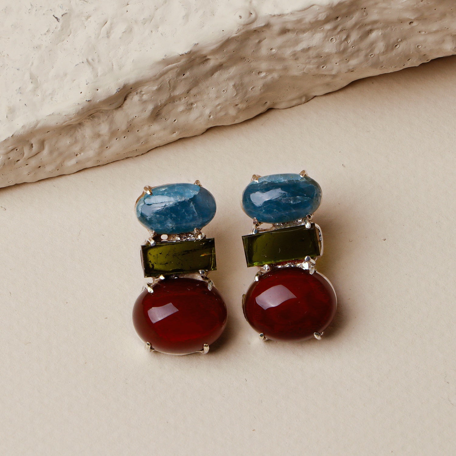 Bugloss: A handcrafted Earrings featuring nan and hues of nan.