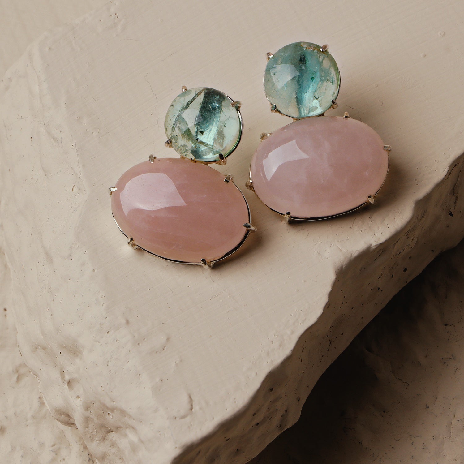 Dandelion: A handcrafted Earrings featuring nan and hues of nan.