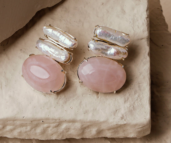 Kalmia: A handcrafted Earrings featuring nan and hues of nan.