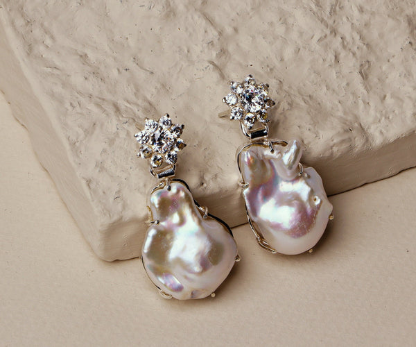 Heath: A handcrafted Earrings featuring nan and hues of nan.