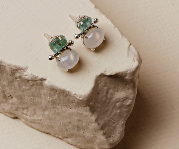 Mistletoe: A handcrafted Earrings featuring nan and hues of nan.