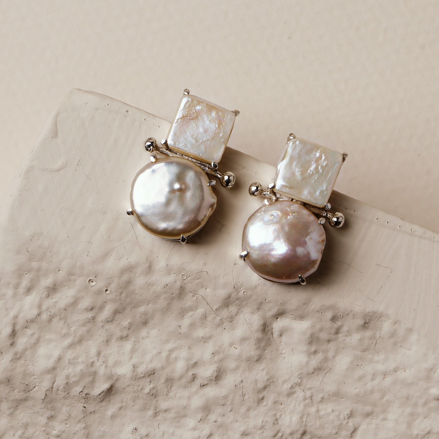 Buttercup: A handcrafted Earrings featuring nan and hues of nan.
