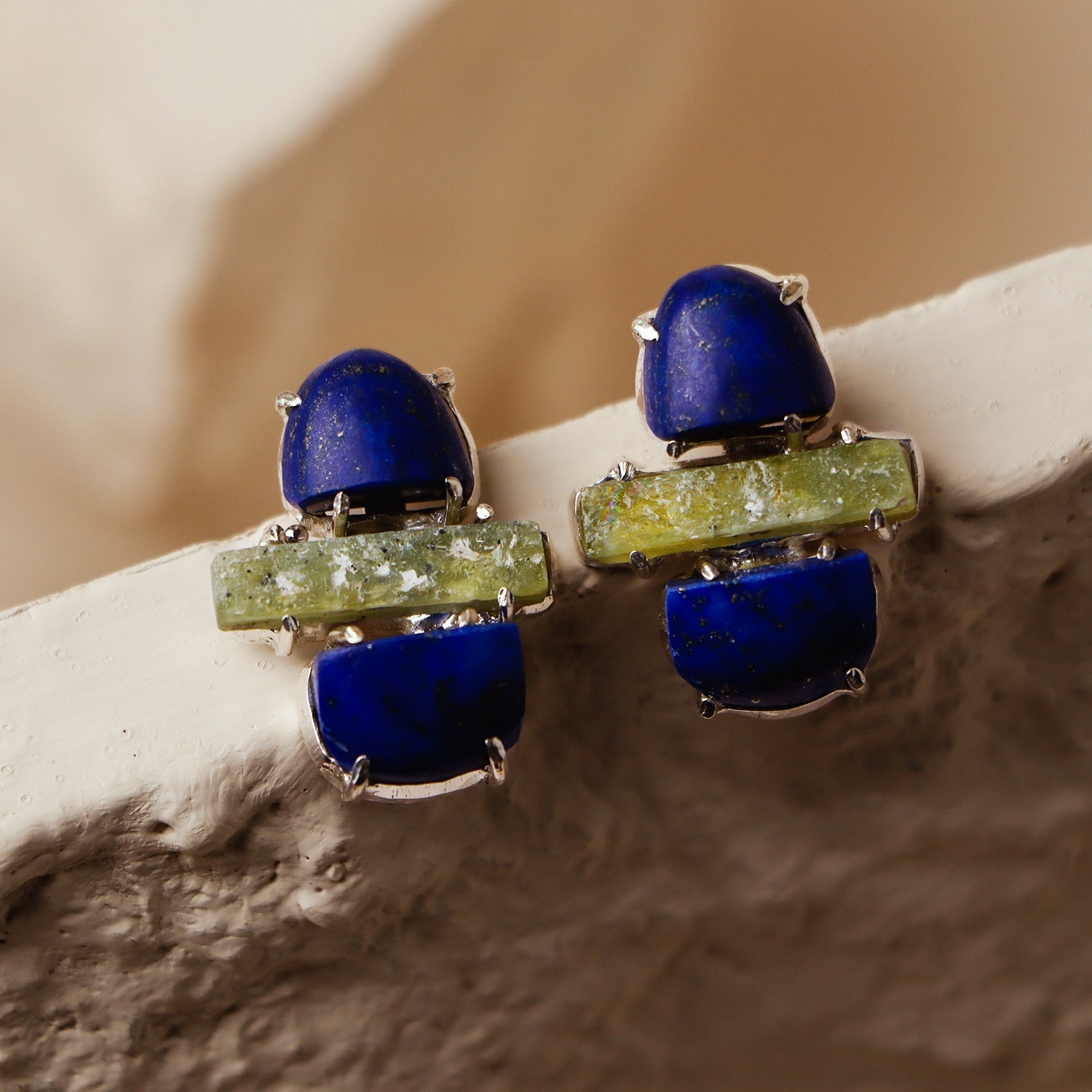 Clover: A handcrafted Earrings featuring nan and hues of nan.