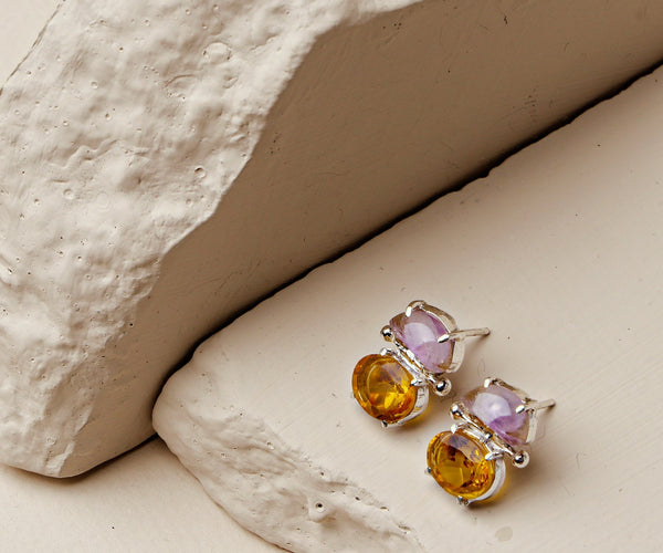 Dianella: A handcrafted Earrings featuring nan and hues of nan.