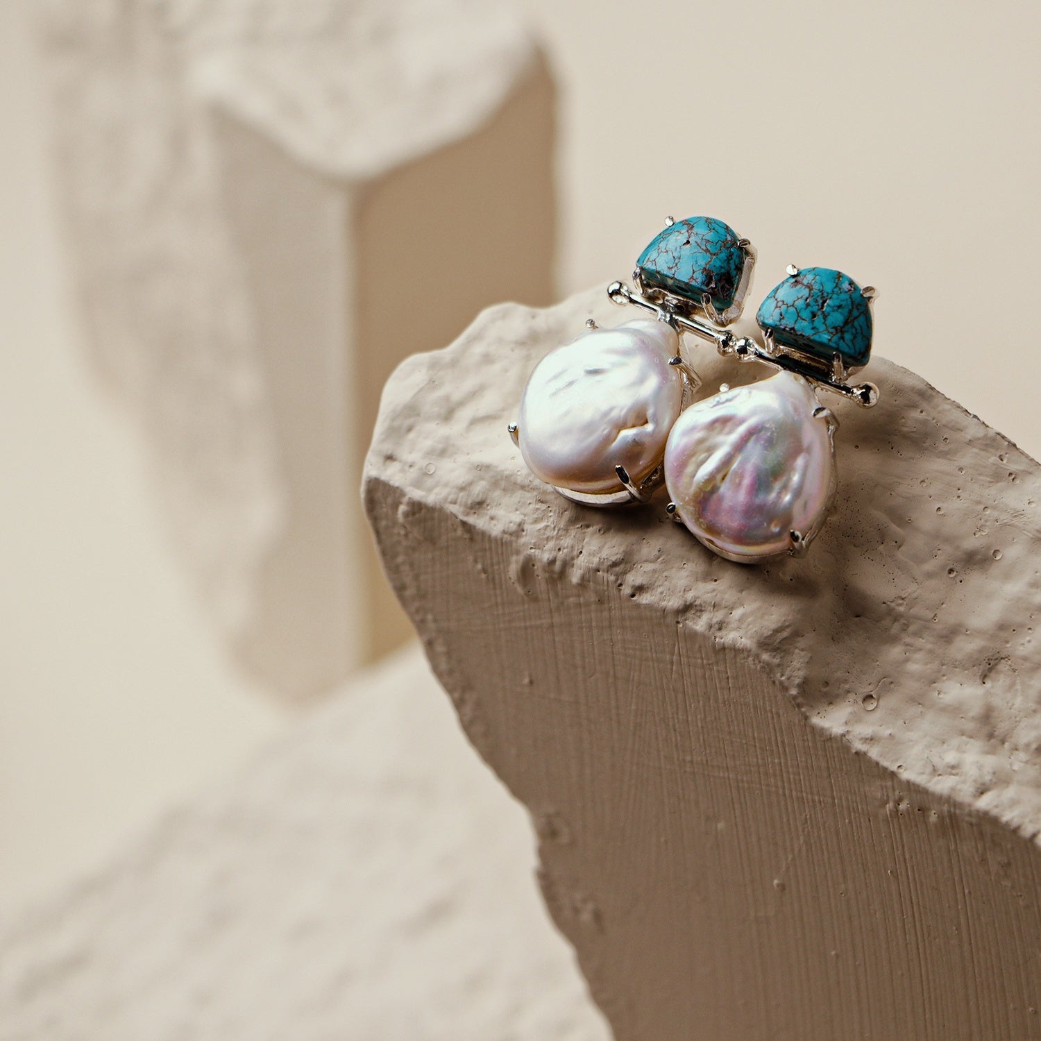 Disa: A handcrafted Earrings featuring nan and hues of nan.