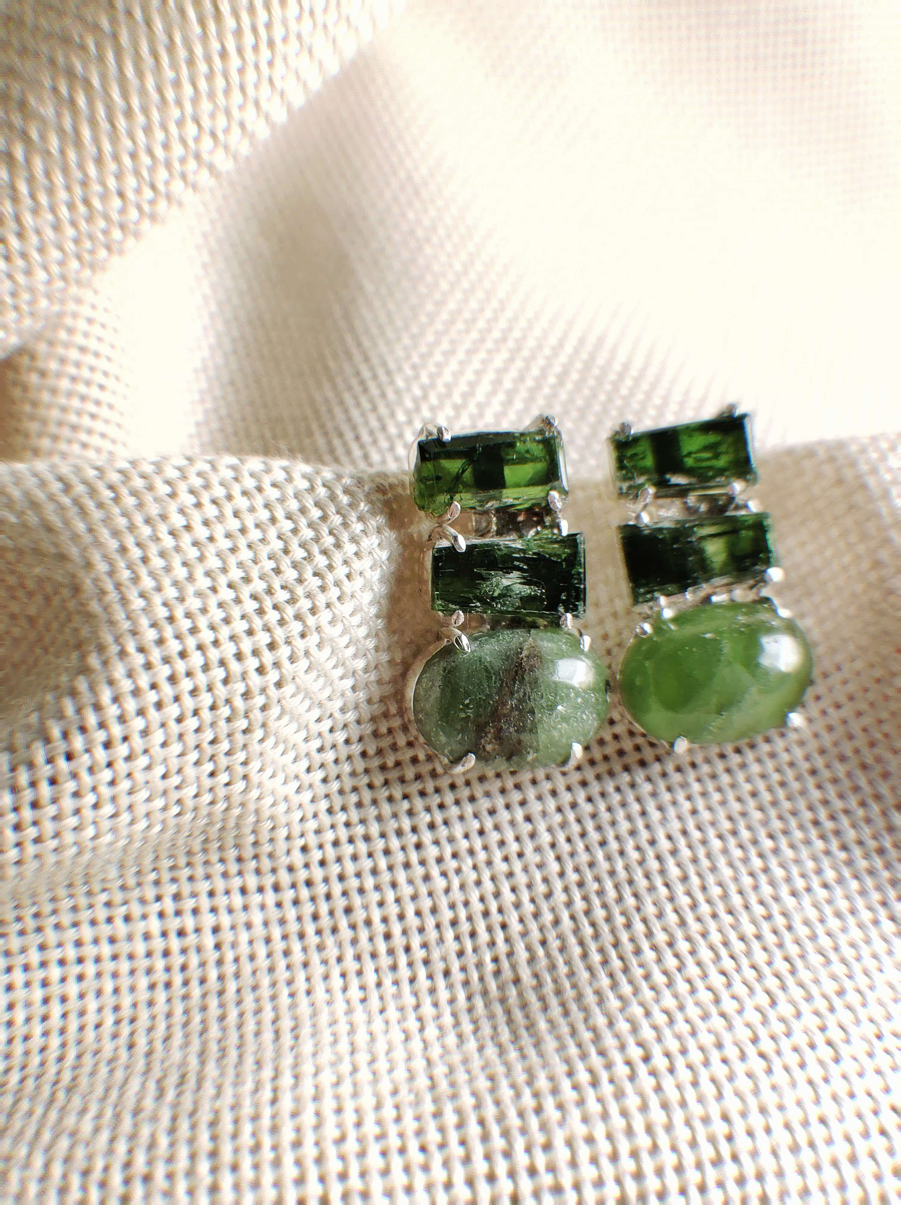 Hedysarum: A handcrafted Earrings featuring nan and hues of nan.