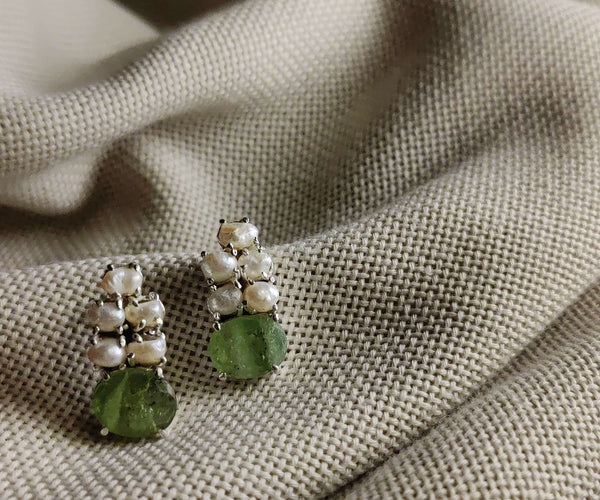 Murayya: A handcrafted Earrings featuring nan and hues of nan.