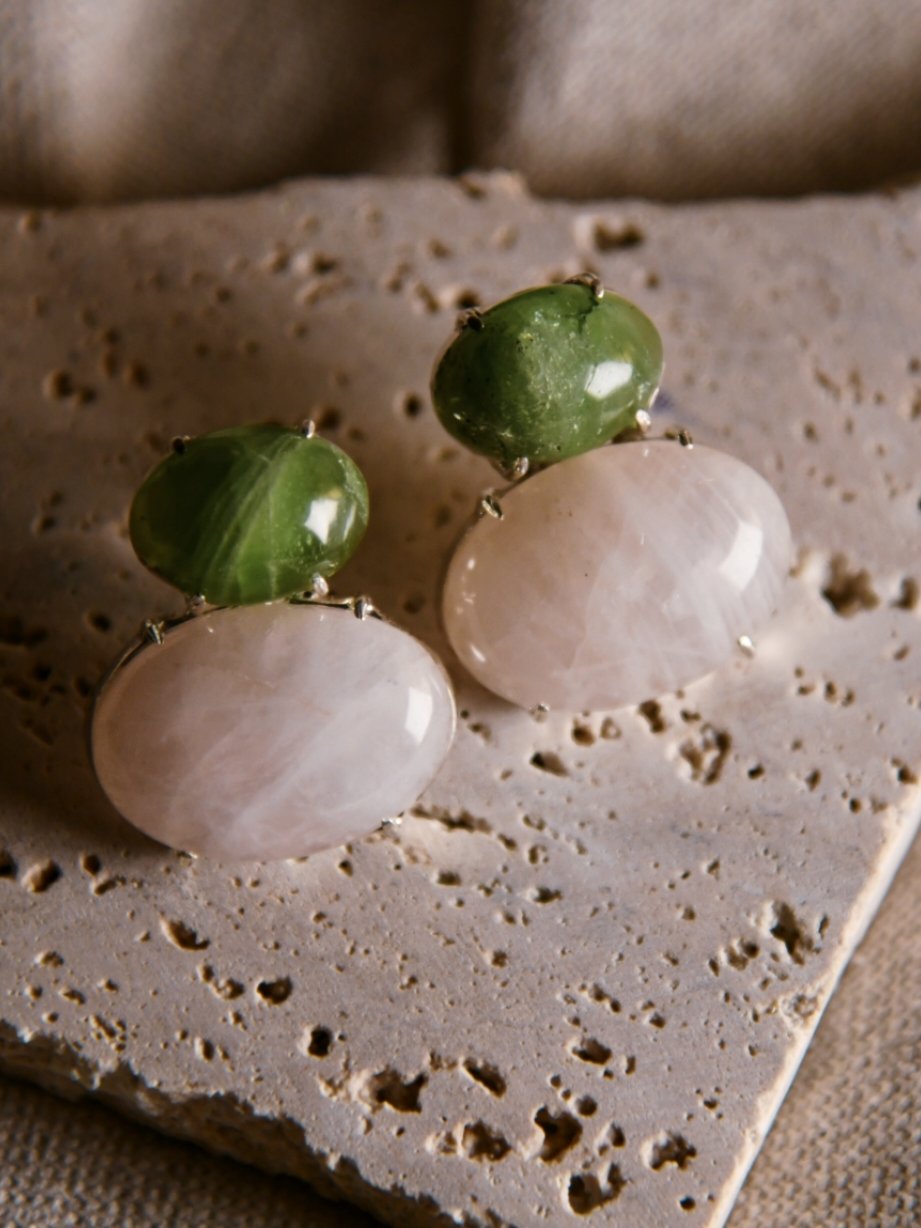 Oban: A handcrafted Earrings featuring nan and hues of nan.