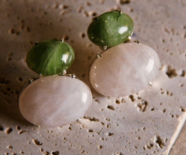 Oban: A handcrafted Earrings featuring nan and hues of nan.